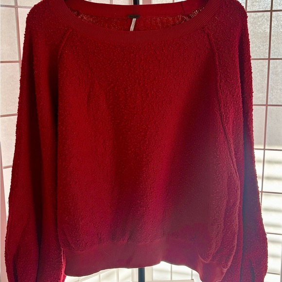 Free People Sweaters - Women's Red Sweater
